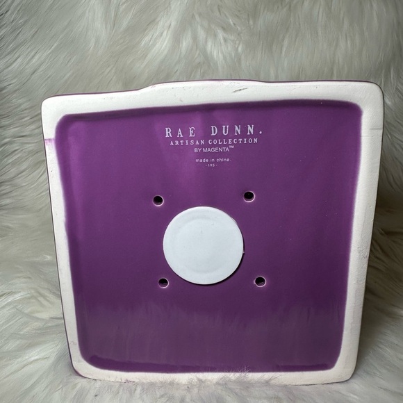 Rae Dunn Purple HAUNTED Halloween Castle Birdhouse  BinH1 - Picture 4 of 4